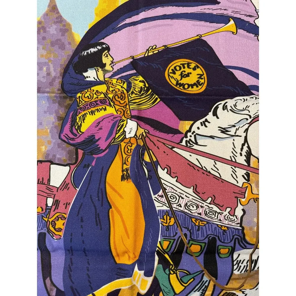 Woman suffrage kitchen tea towel 100% Organic cotton 18